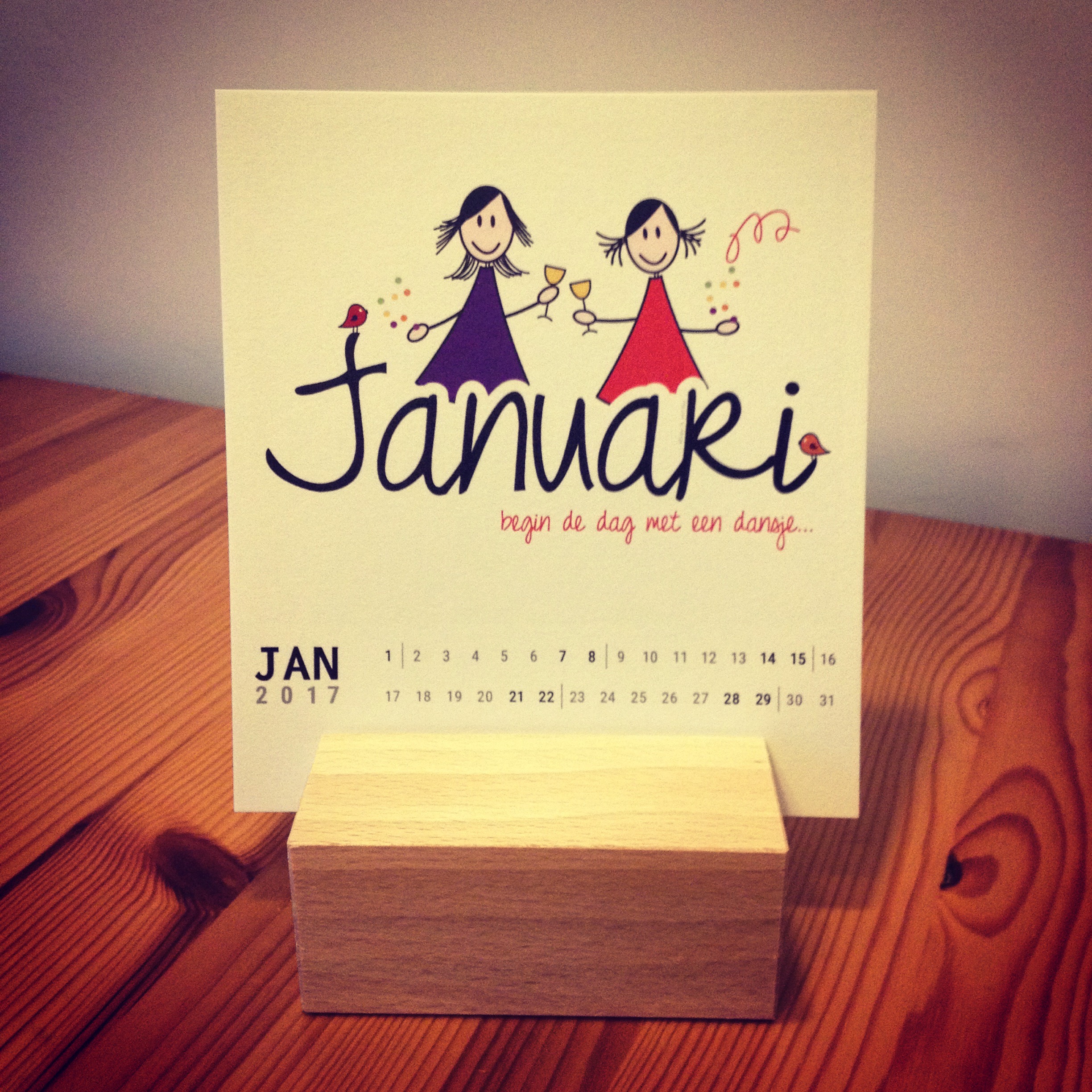 Kalender Fien & Flore 2017